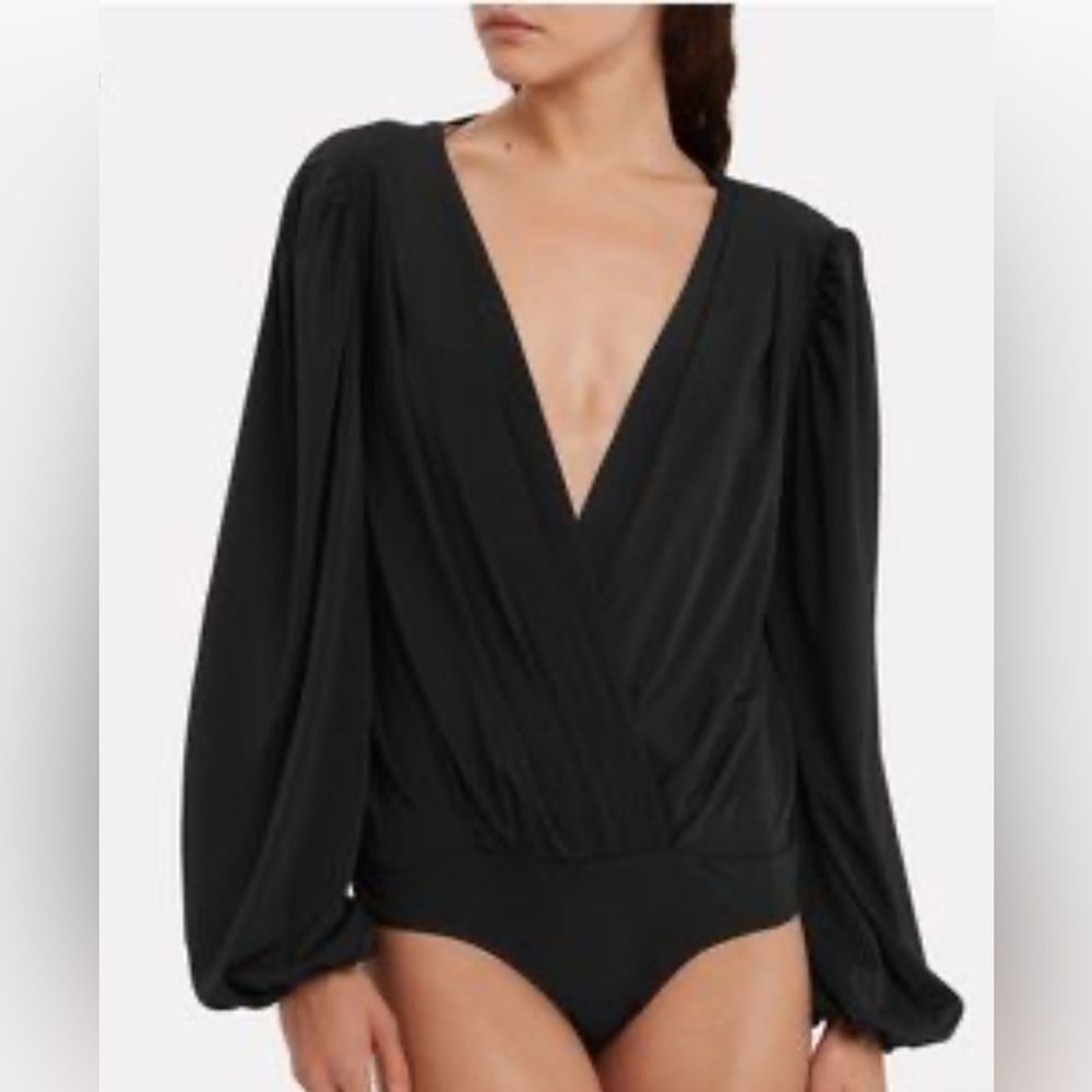 Ronny Kobby deep V body suit size Small